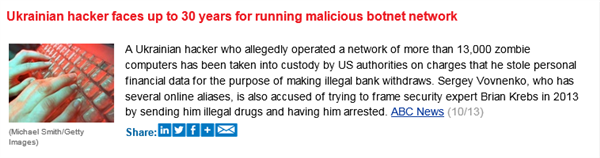 Hacker gets arrested 